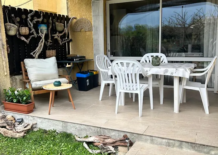 Marina Corsa - Terrasse, Jardin & A 100m Διαμέρισμα Ghisonaccia
